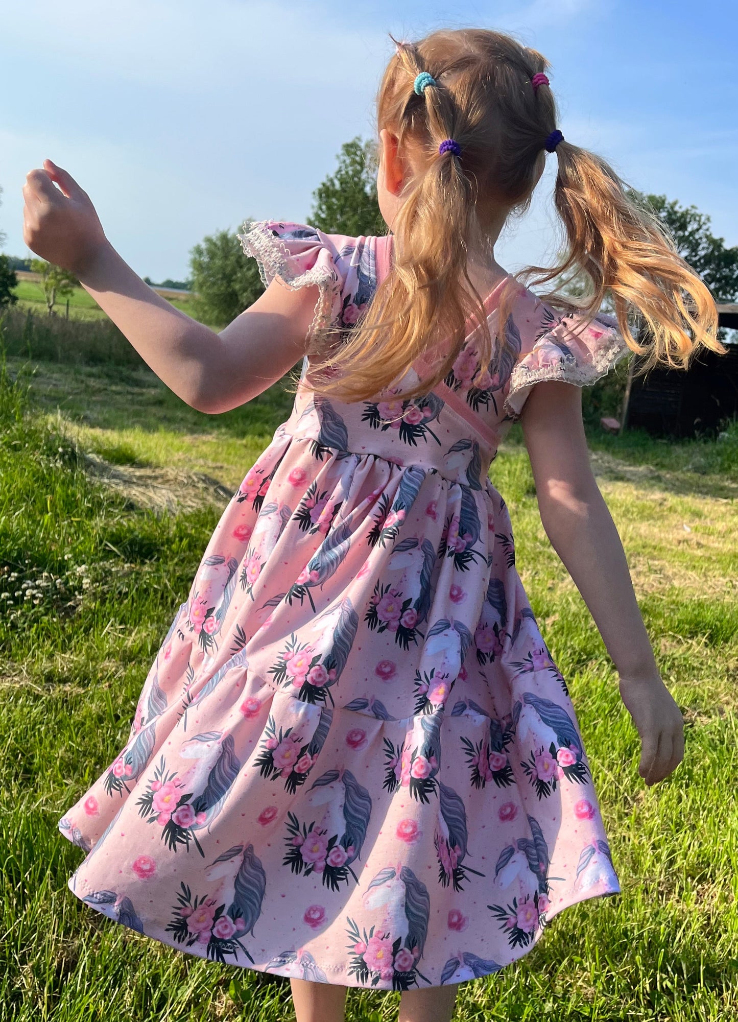 Stufen Kleid 80 - 158