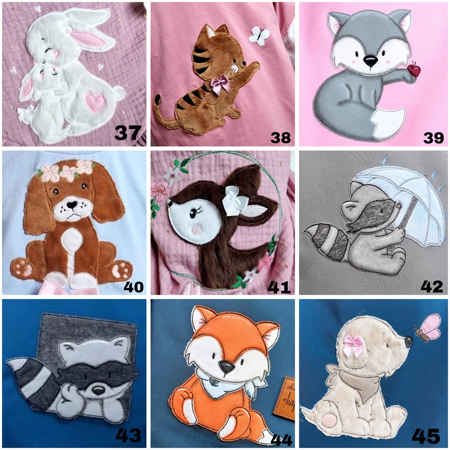 Jäckchen mit Stickerei 56 - 158