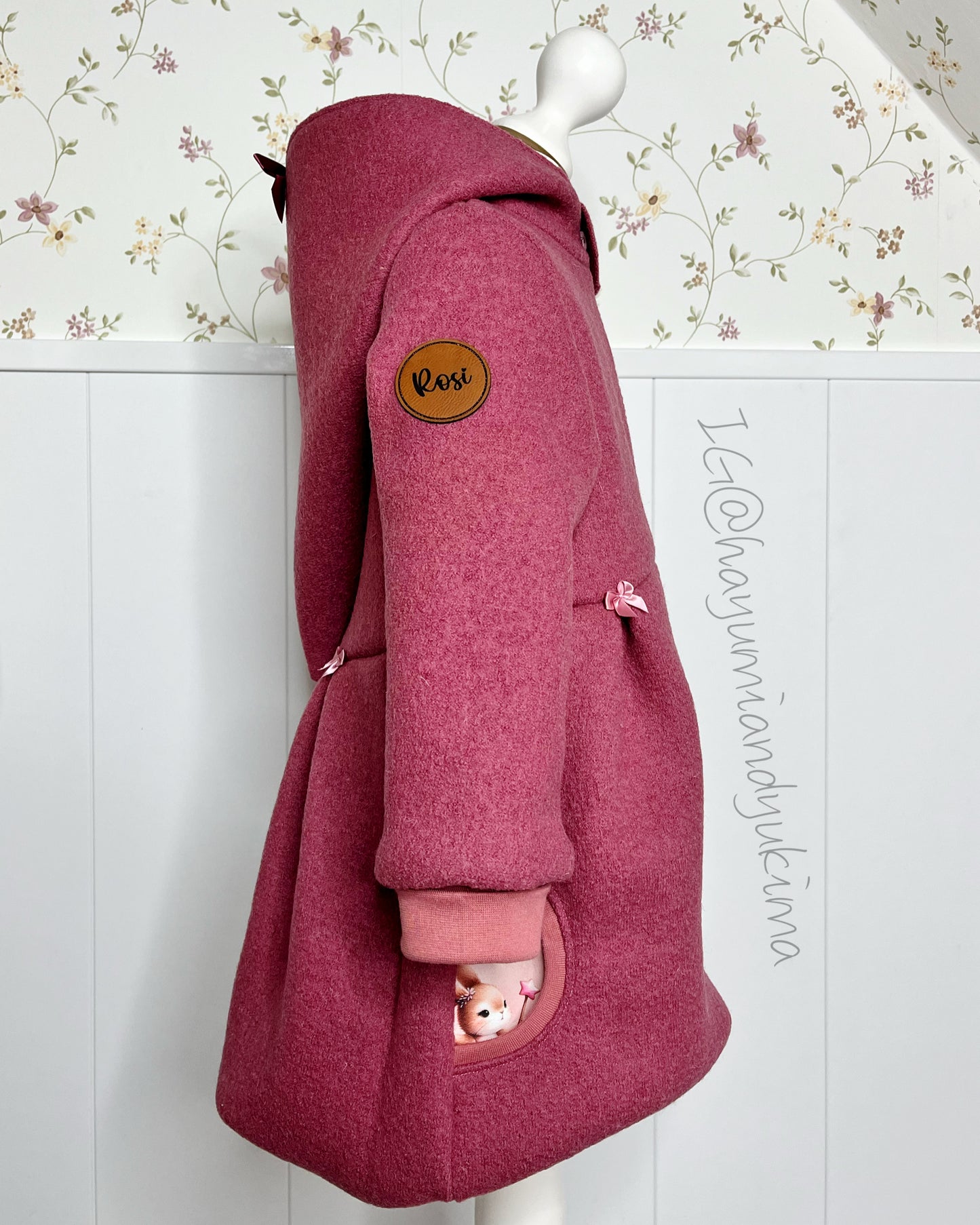 Walk Mantel mit Stickerei 56 - 164