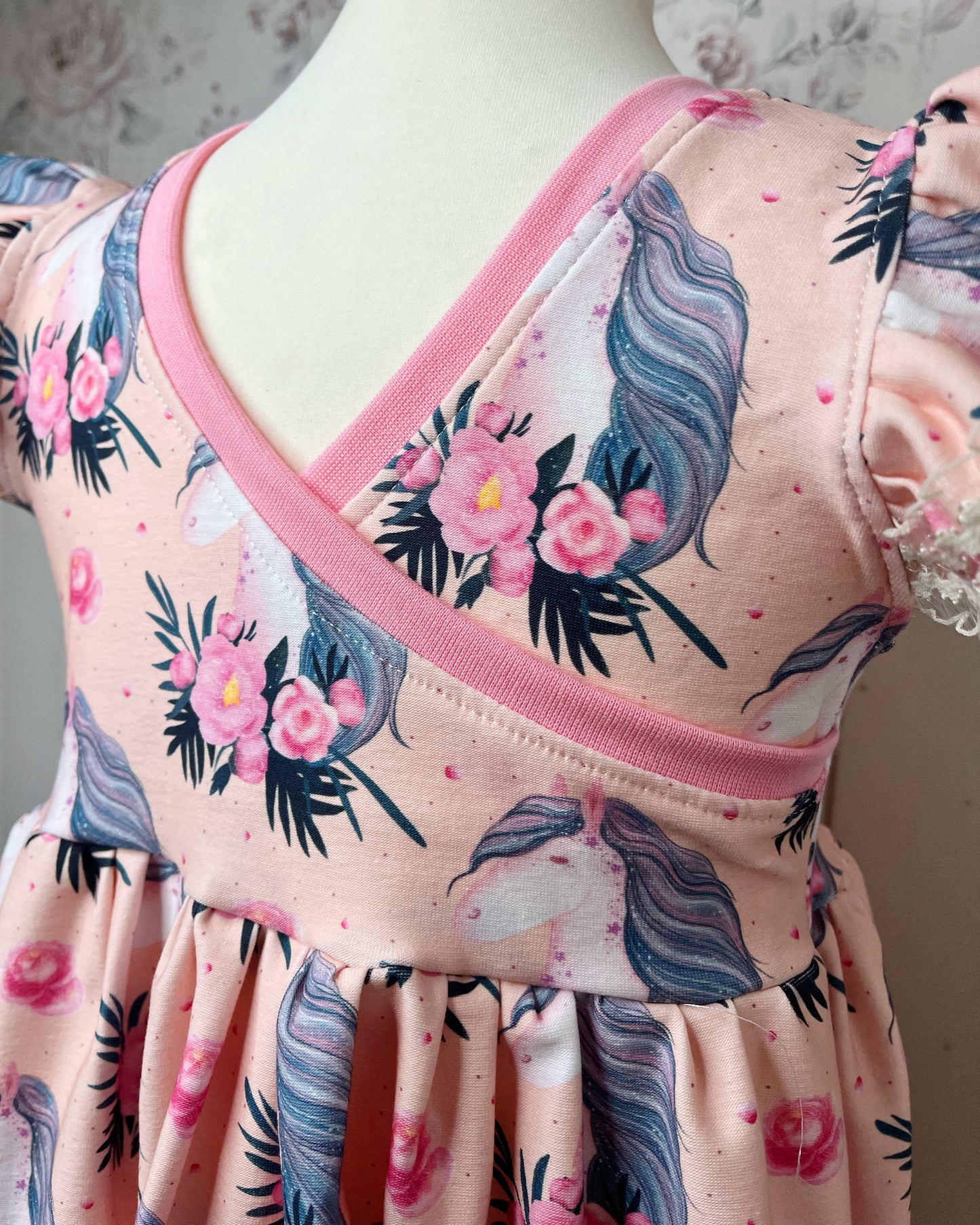 Stufen Kleid 80 - 158