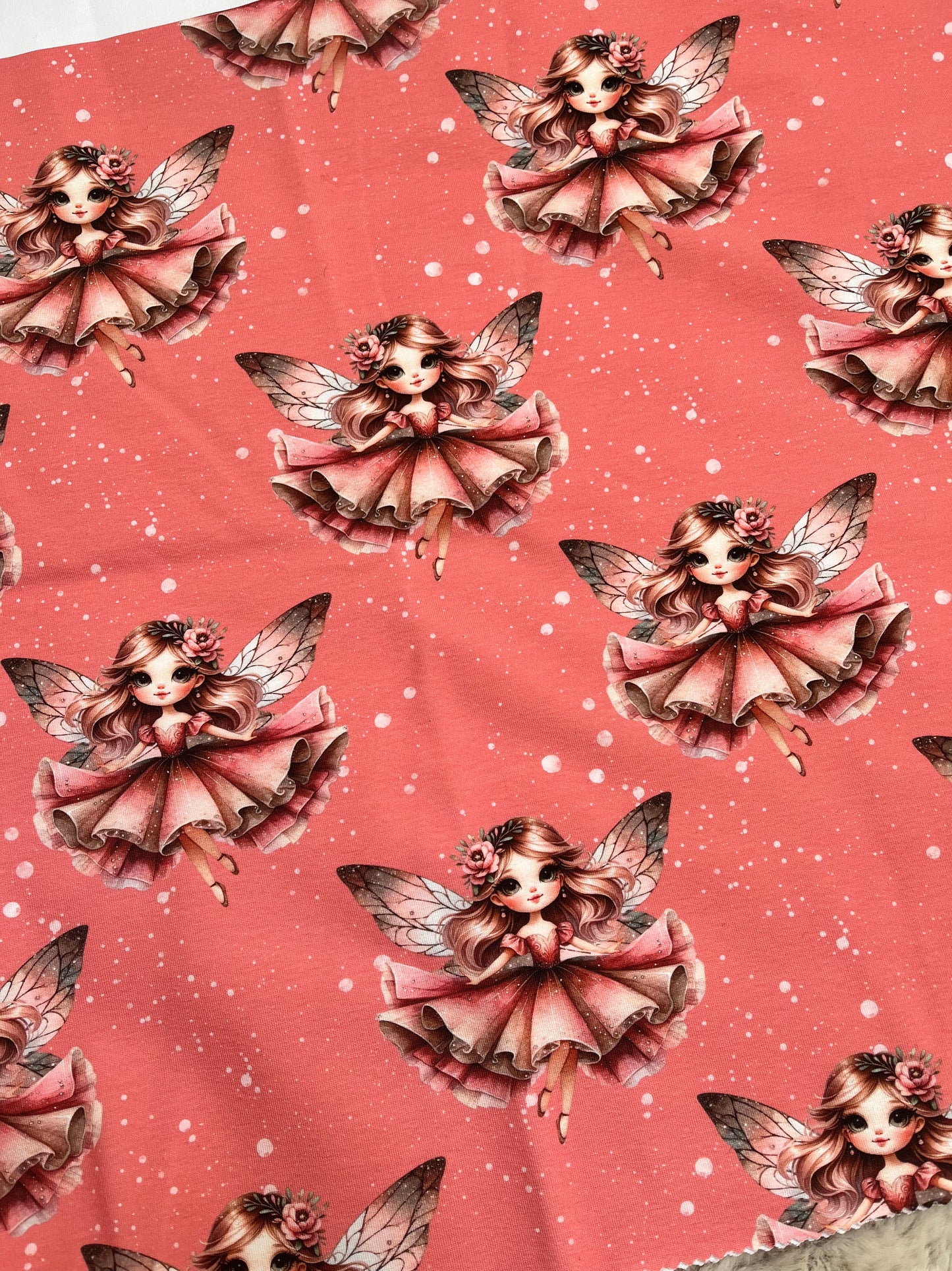 Reststück Feen Jersey ca. 45cm