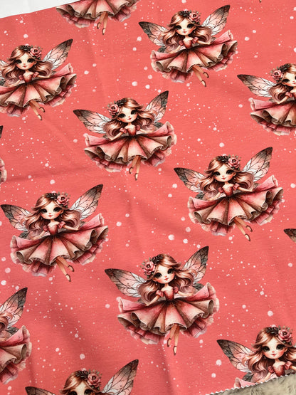 Reststück Feen Jersey ca. 45cm