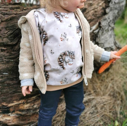 [041] VORBESTELLUNG Eigenproduktion Pferdekopf taupe 0,5m