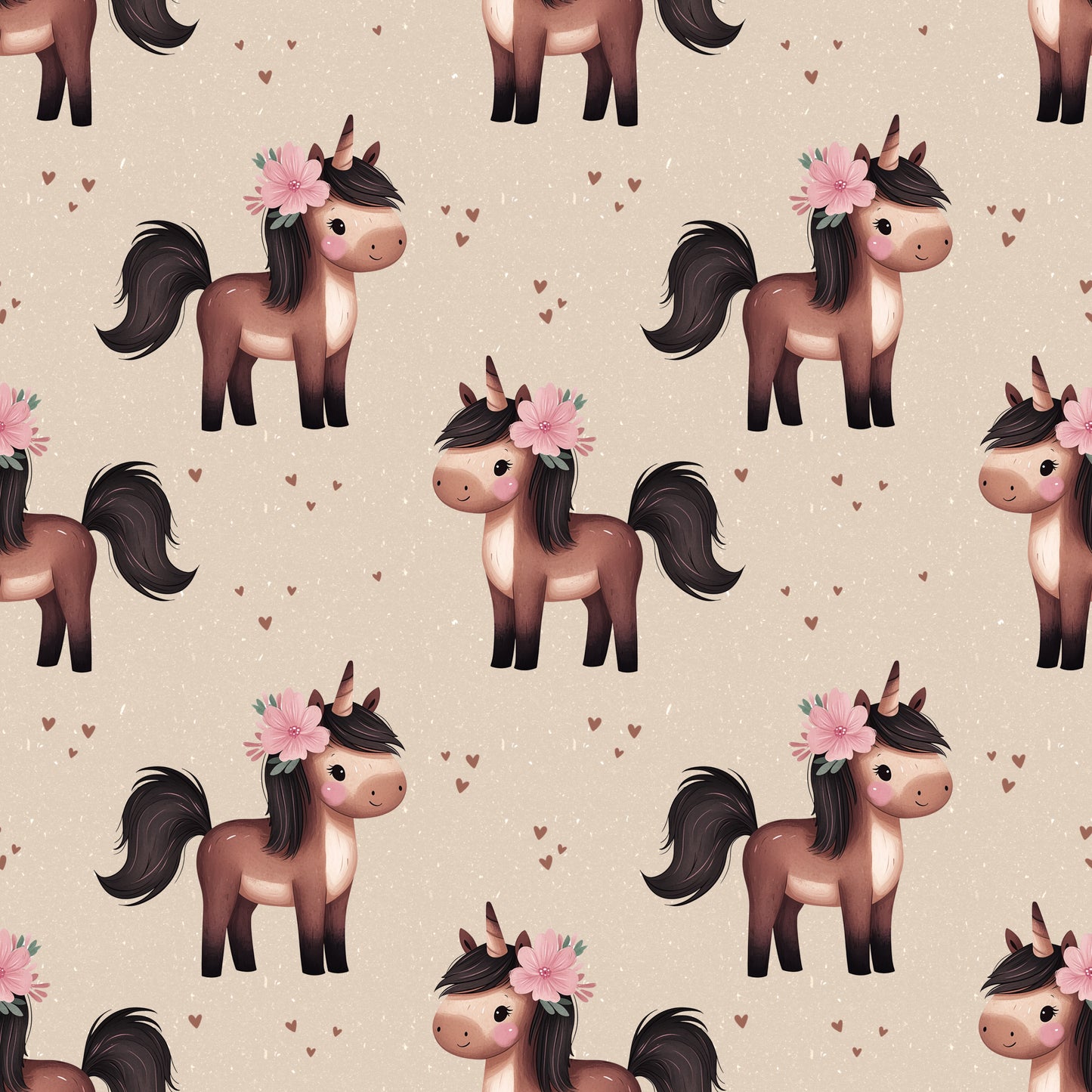 [111] VORBESTELLUNG Eigenproduktion Blumen Pony