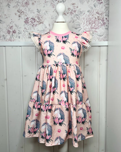 Stufen Kleid 80 - 158