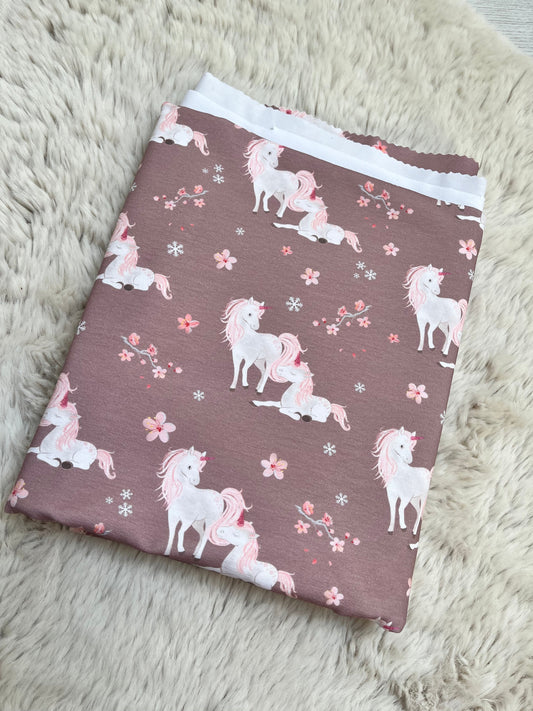 Reststück Einhorn Sakura Jersey ca.97cm