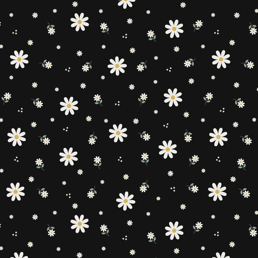 [128] VORBESTELLUNG Eigenproduktion Gänseblümchen schwarz
