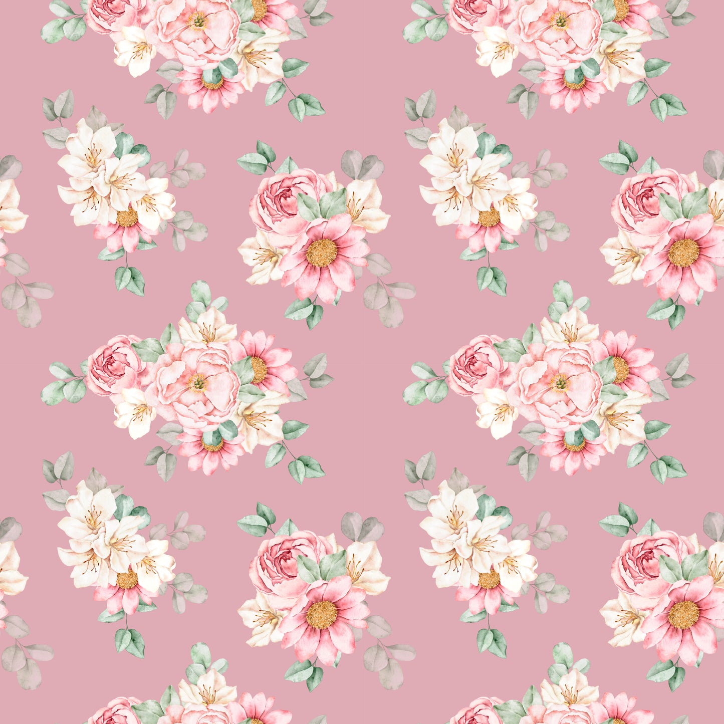 [116] VORBESTELLUNG Eigenproduktion Blumen dusty pink