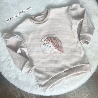 Sweater „Einhorn“ 62 - 146