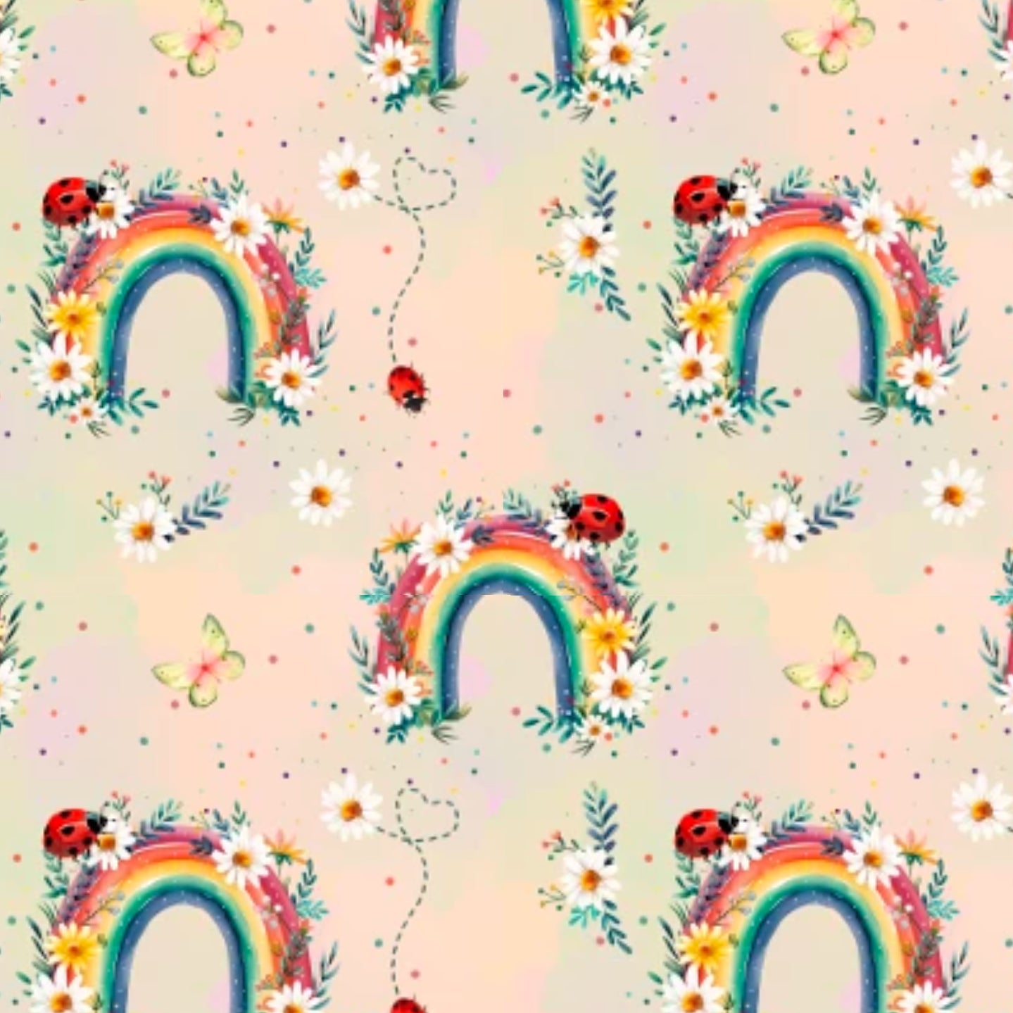 [077] VORBESTELLUNG Eigenproduktion Rainbow Ladybug 0,5m