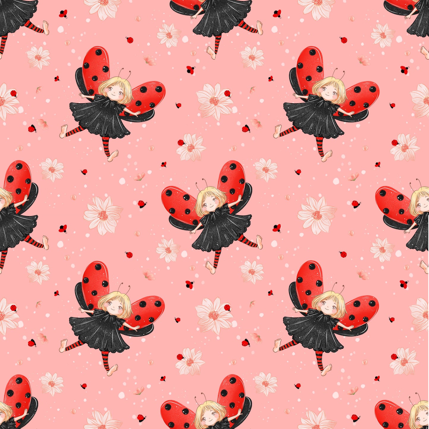 [020] VORBESTELLUNG Eigenproduktion Marienkäfermädchen 0,5m