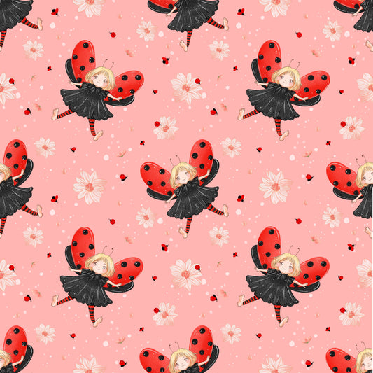 [020] VORBESTELLUNG Eigenproduktion Marienkäfermädchen 0,5m