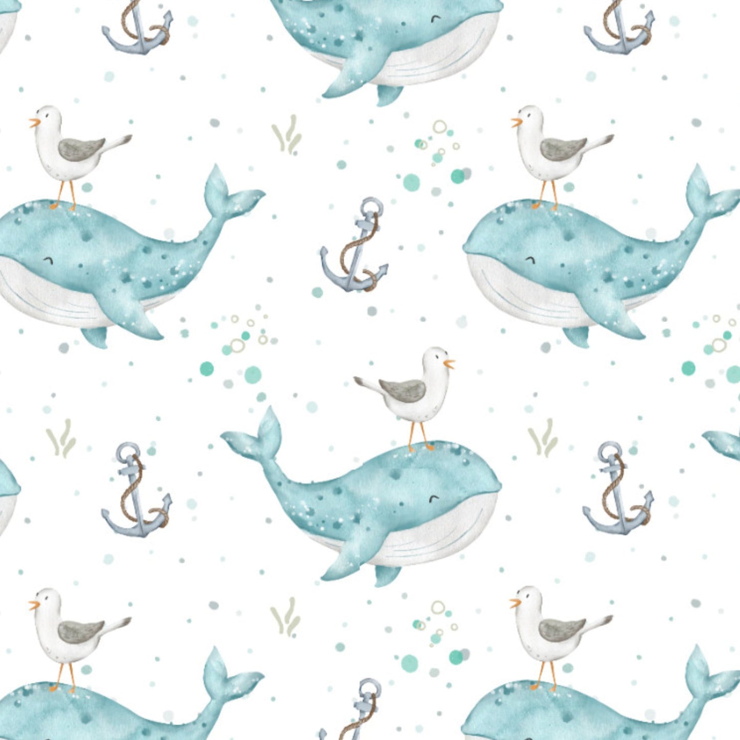 [012] VORBESTELLUNG Eigenproduktion Wale weiß 0,5m