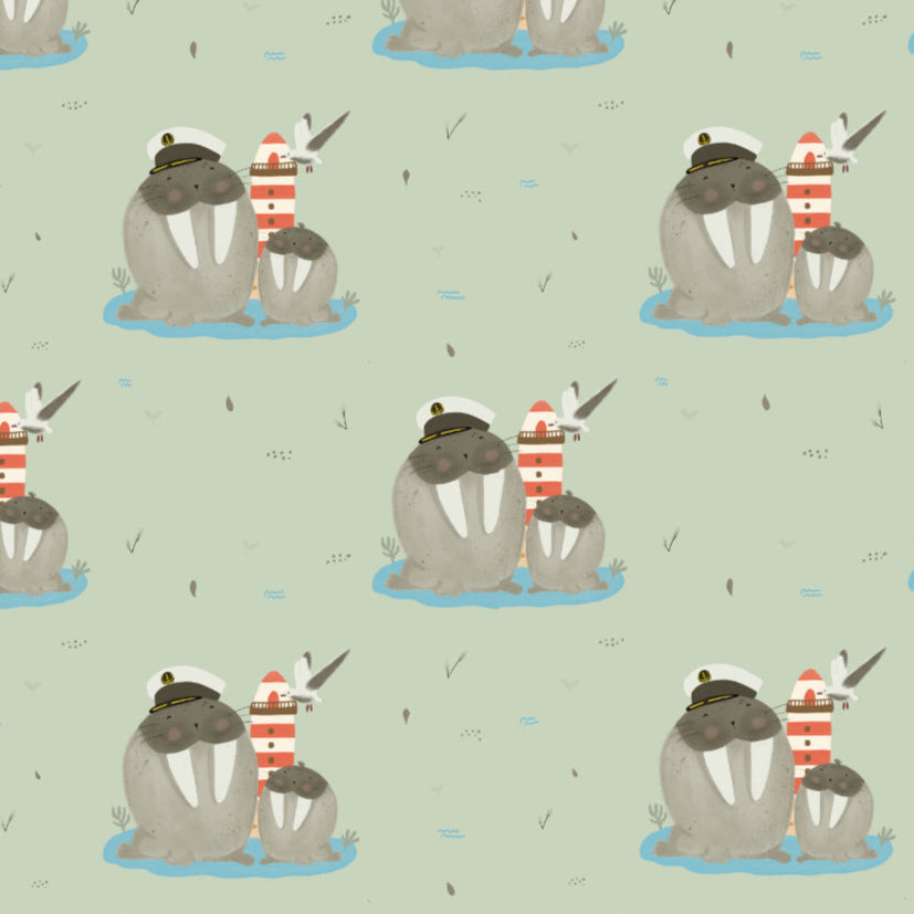 [016] VORBESTELLUNG Eigenproduktion Walross 0,5m