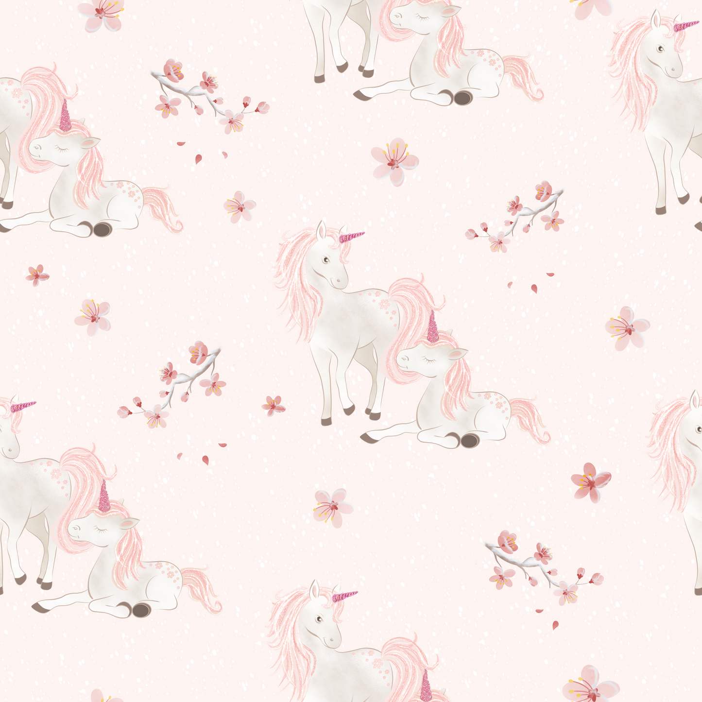 [085] VORBESTELLUNG Eigenproduktion Einhorn Kischblüten 0,5m